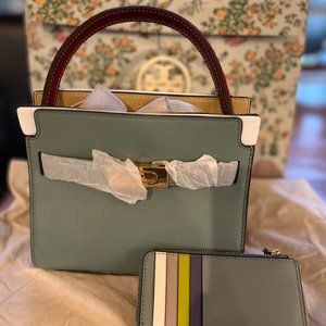 Tory Burch Petite Lee Radziwell double bag NWT
